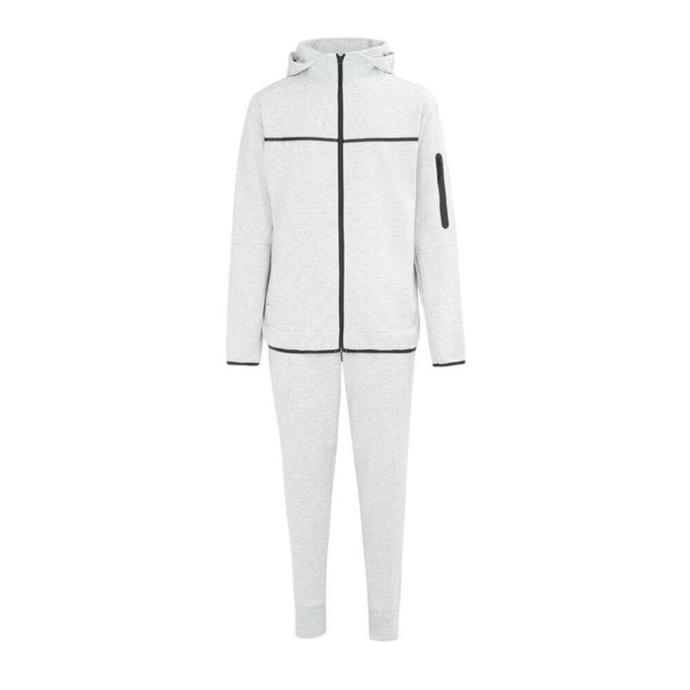 Lonsdale Mens Tracksuit / Light Grey